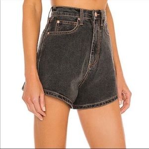 WeWoreWhat Womens Black Denim Stretch Jean Shorts